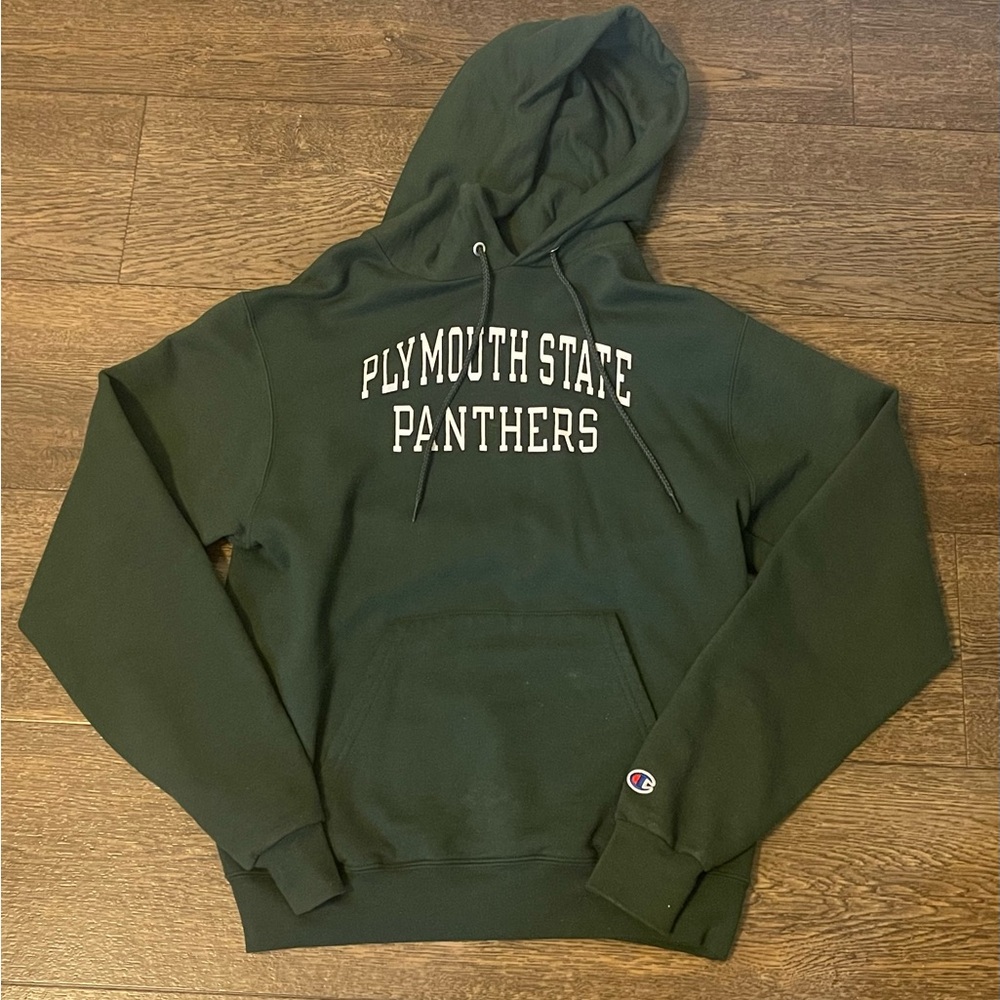 Champion Green Plymouth State Hoodie